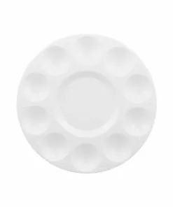 Royal & Langnickel Large 10-Well Round Mixing Palette Blending Palettes & Plates