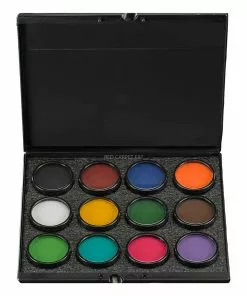 Mehron Paradise AQ Body Paint 12 Colour Pro Palette