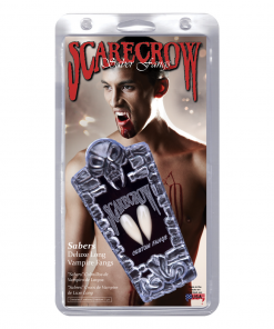Scarecrow Custom Deluxe Long Saber Fangs Teeth & Fangs