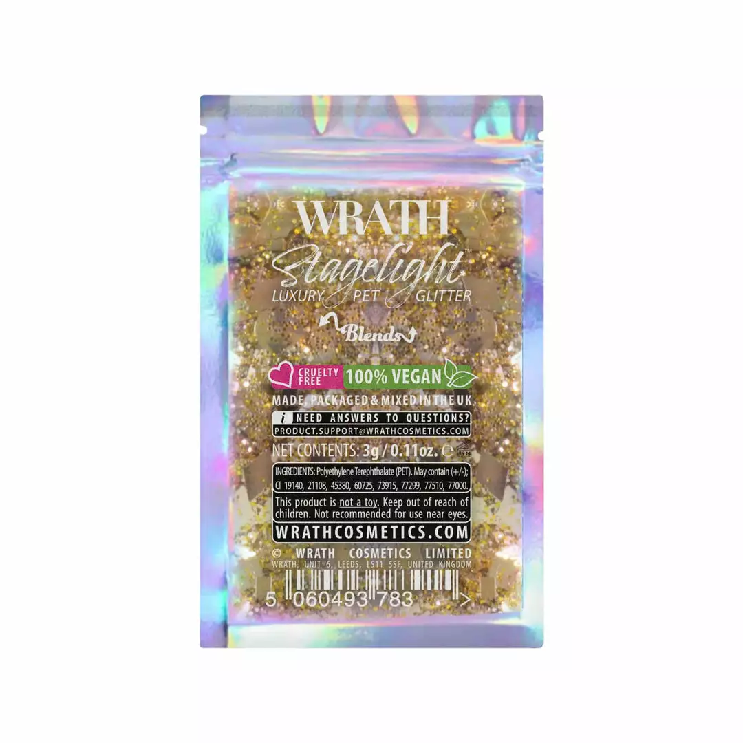 WRATH Stagelight Glitter Blends - Chunky, Shapes & Fine Glitter