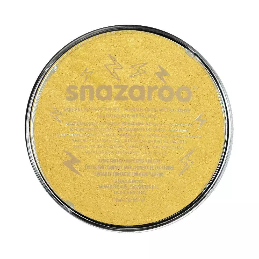 Snazaroo Face & Body Paint - Metallic Colours Water Based