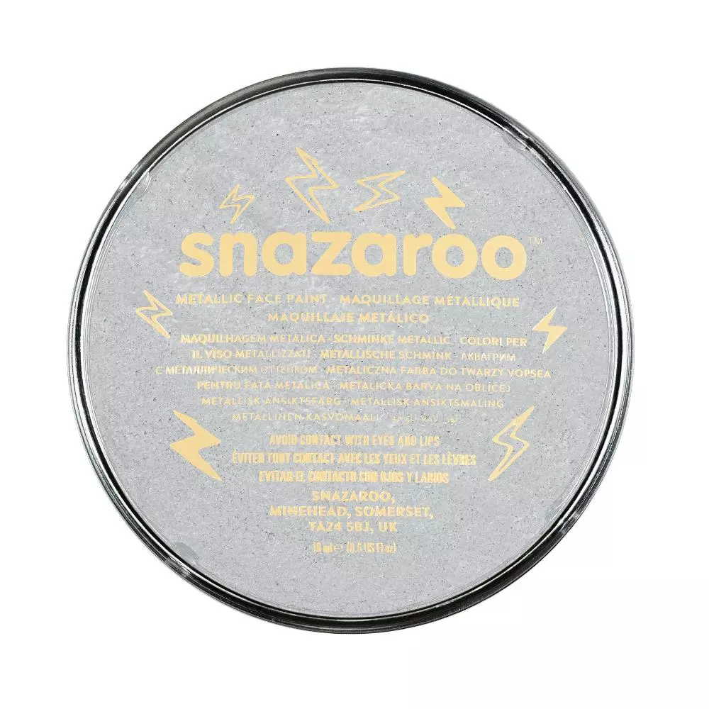 Snazaroo Face & Body Paint - Metallic Colours Water Based