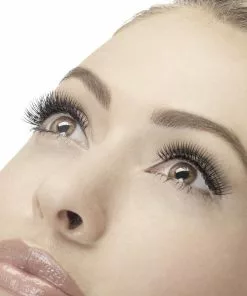 Smiffy's Fever False Eyelashes - Volumising Natural Black