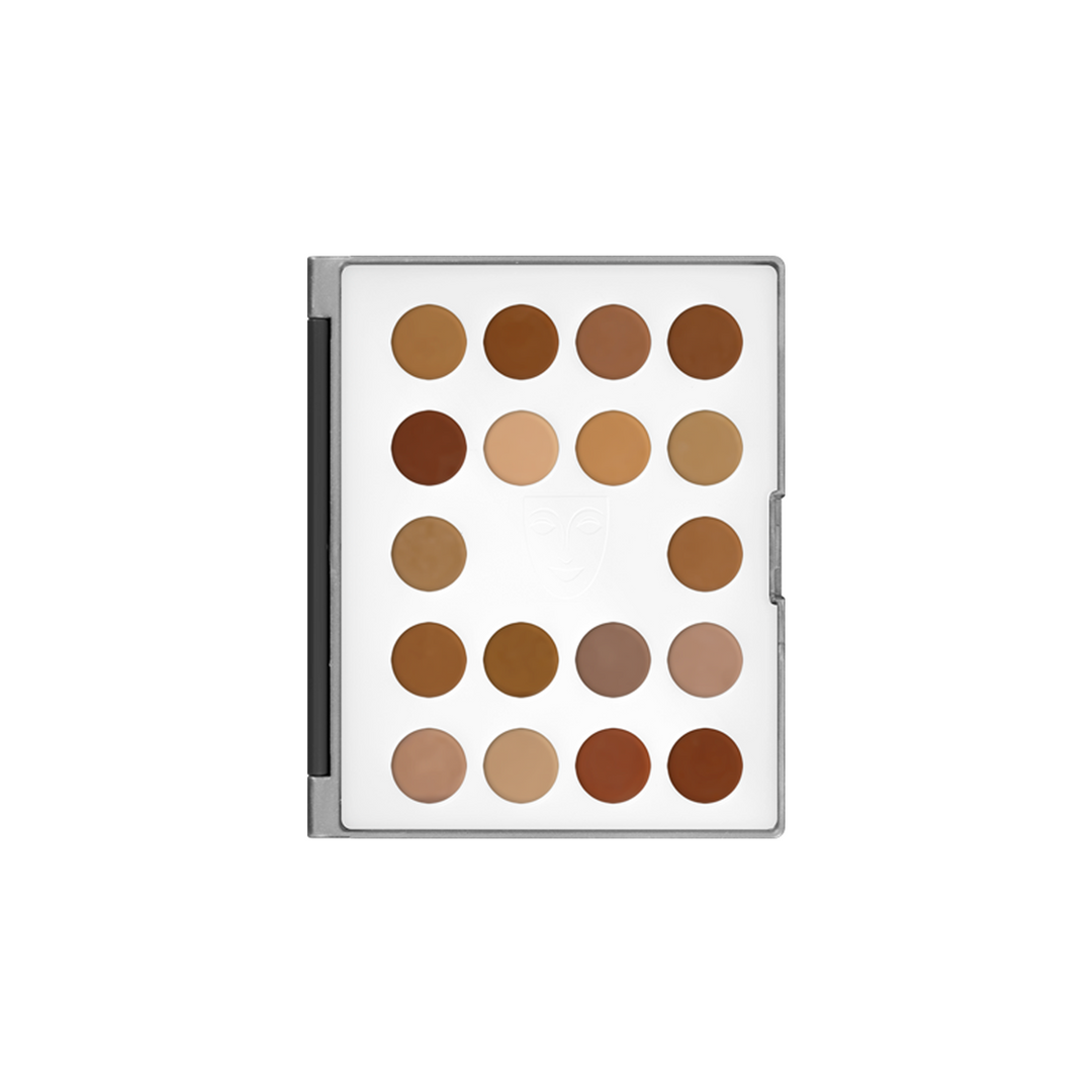 Kryolan HD Cream Micro Foundation Mini Palette - No. 2