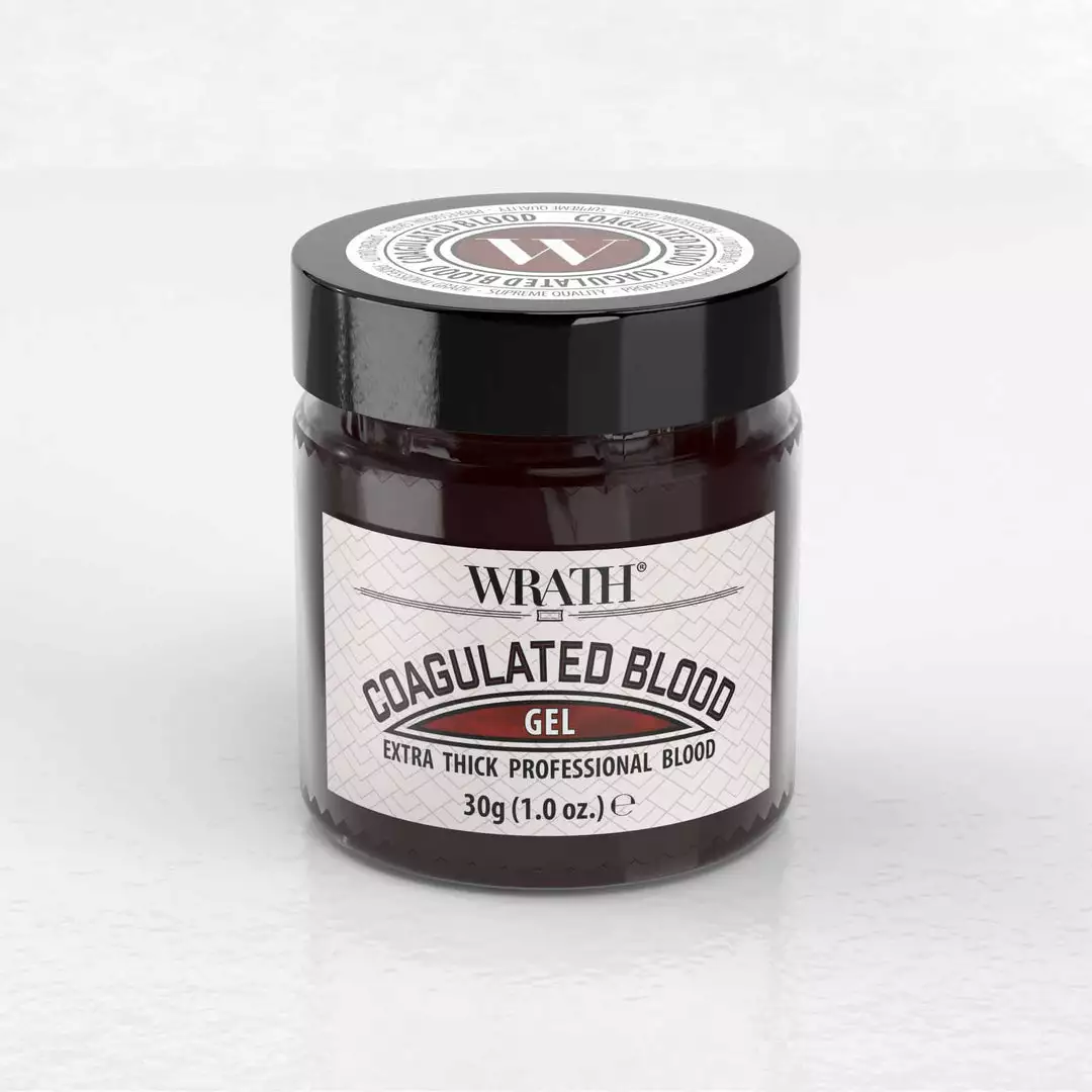 Artificial Bloods WRATH Coagulated Blood - Thick Professional Gel