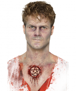 Smiffy's Make-up FX Latex Pentagram Scar Prosthetic Prosthetics