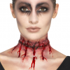 Smiffy's Make-up FX Stitched Neck Scar - Latex Prosthetic Prosthetics
