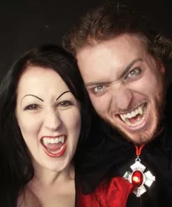 Scarecrow Custom Classic Deluxe Vampire Fangs Teeth & Fangs