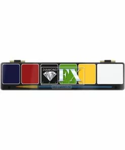 Diamond FX Face & Body Paint Essential 6 Colour Mini Palette