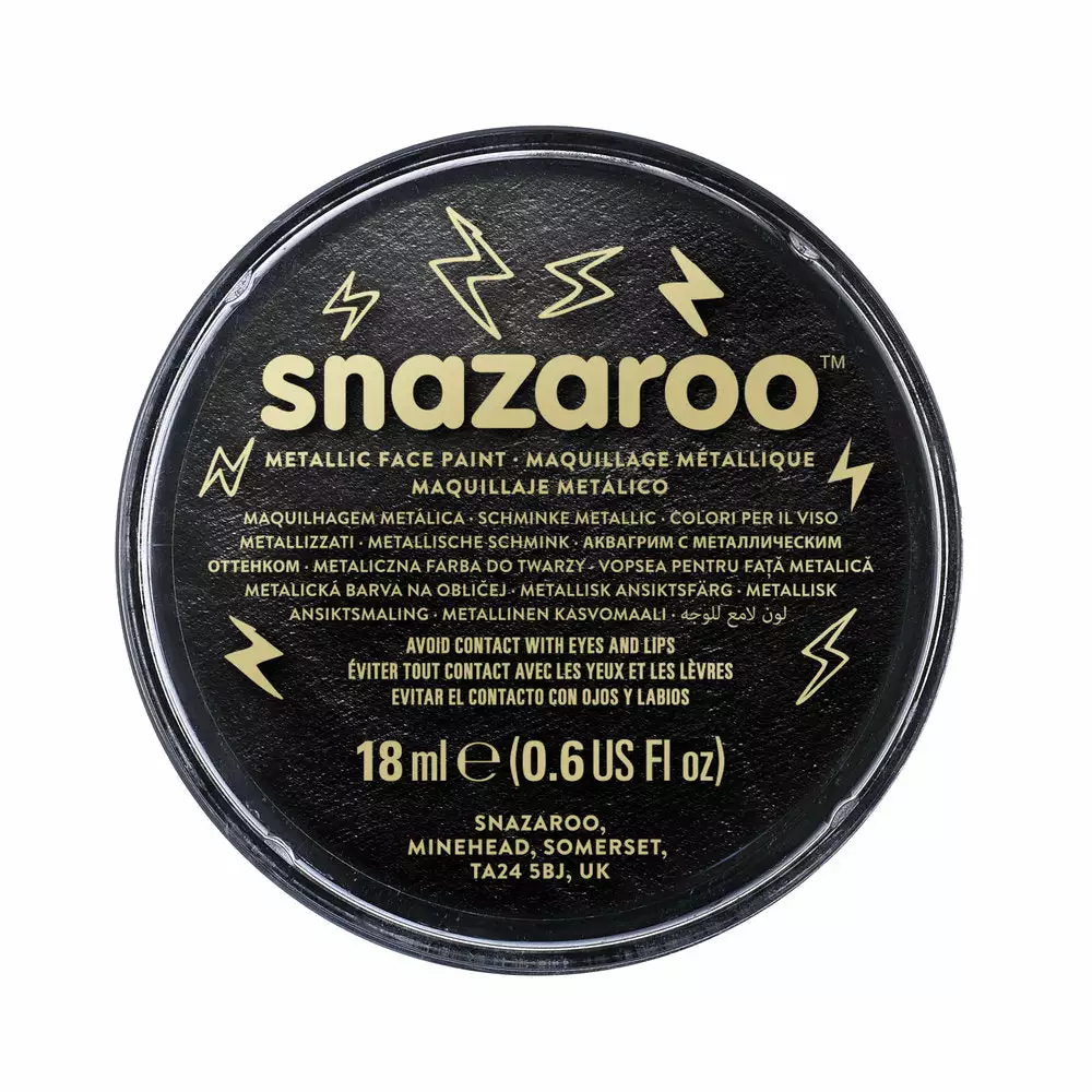 Snazaroo Face & Body Paint - Metallic Colours Water Based