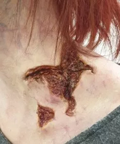 Prosthetics Monster FX Encapsulated Silicone Prosthetic - Animal Bite Wound