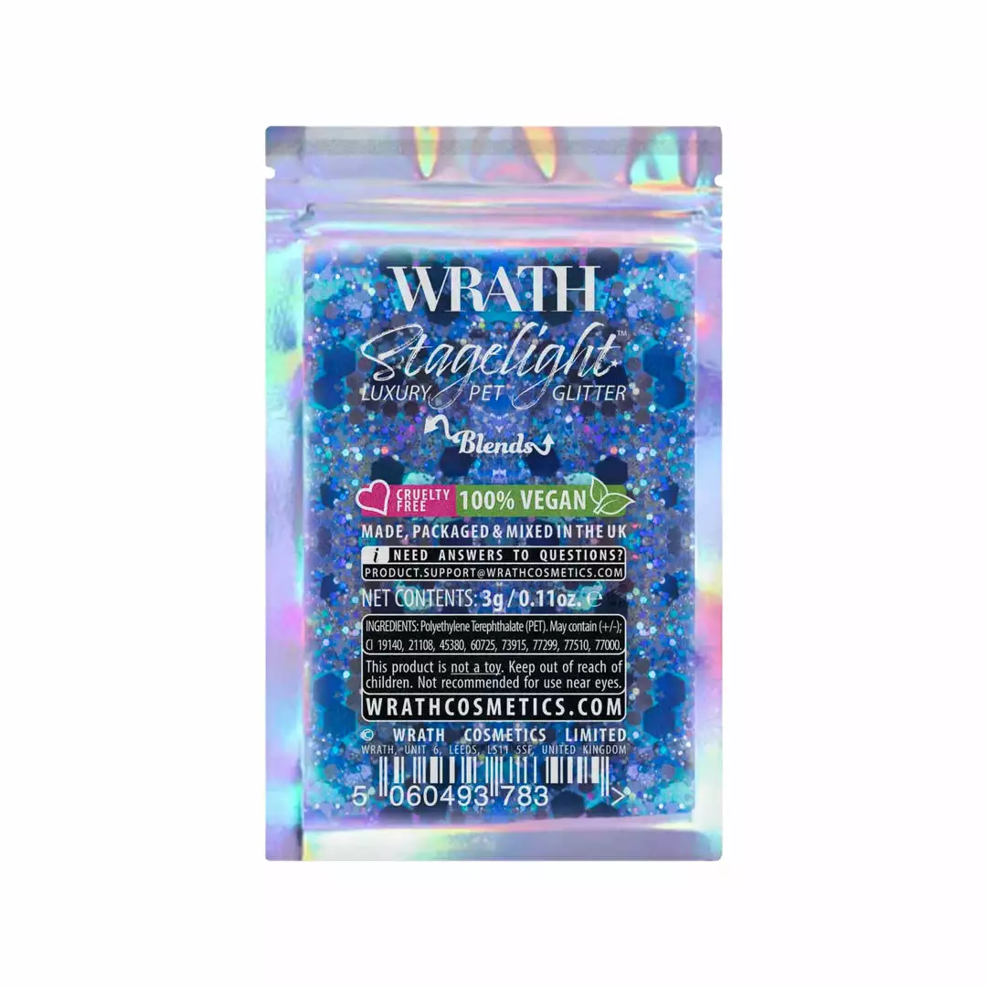 WRATH Stagelight Glitter Blends - Chunky, Shapes & Fine Glitter