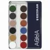 Kryolan AQUACOLOR 12 Palette - Face & Body Paint - B