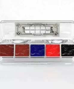 WRATH AA WRATH Alcohol Activated Make-up 5 Palette - Bloodshed FX Colour Palettes
