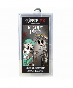Ripper FX Alcohol Paint Large Palette - Bloody Dirty Alcohol Activated Make-up
