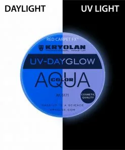 Kryolan AQUACOLOR UV-Dayglow - Water Based Face & Body Paint