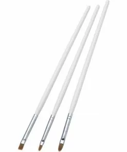 Smiffy's Body Art Brush Sets Make-Up FX 3 Fine Brush Set