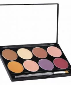 Blusher Mehron CHEEK Cream 8 Palette - Blush & Contour