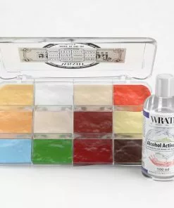 WRATH AA WRATH Alcohol Activated Make-up 12 Palette With Activator - Complexion