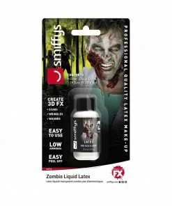 Smiffy's Adhesives Smiffys Make-up FX Liquid Latex - Clear