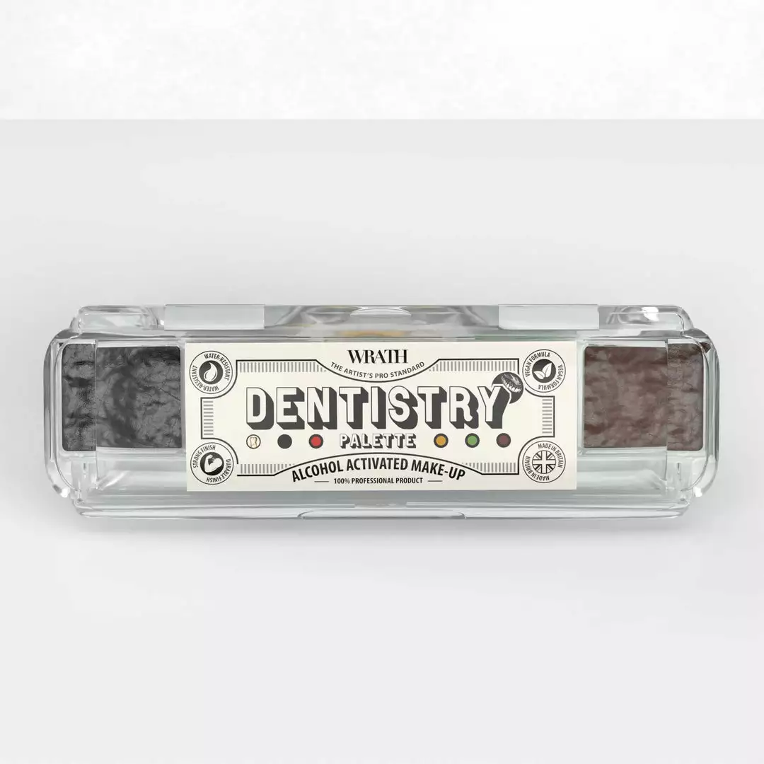 WRATH AA WRATH Alcohol Activated Make-up 5 Palette - Dentistry