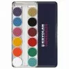 Kryolan SUPRACOLOR 12 Palette - Face & Body Paint - FP Greasepaint