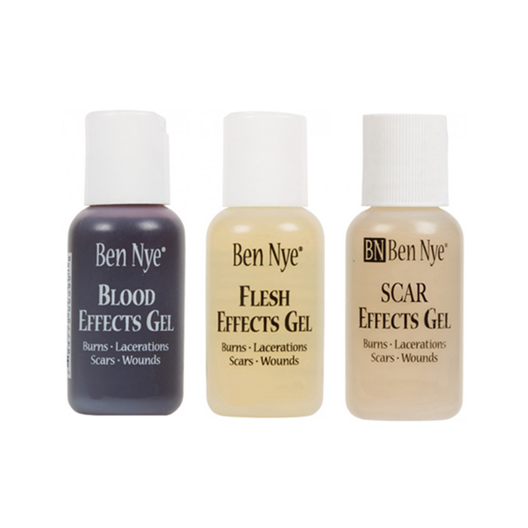 Gelatine & Foam Ben Nye Gel Wound Kit - Pro Gelatine Set