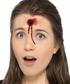 Smiffy's Make-up FX Hole In The Head Latex Prosthetic