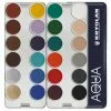 Kryolan AQUACOLOR 24 Palette - Face & Body Paint - K