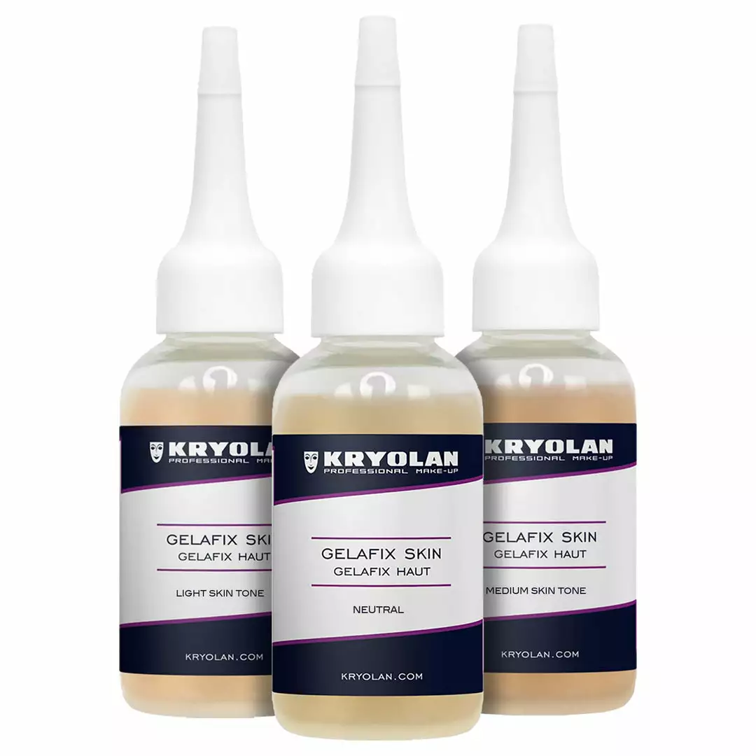 Kryolan Gelafix Skin - 3D Modelling Gel Gelatine & Foam