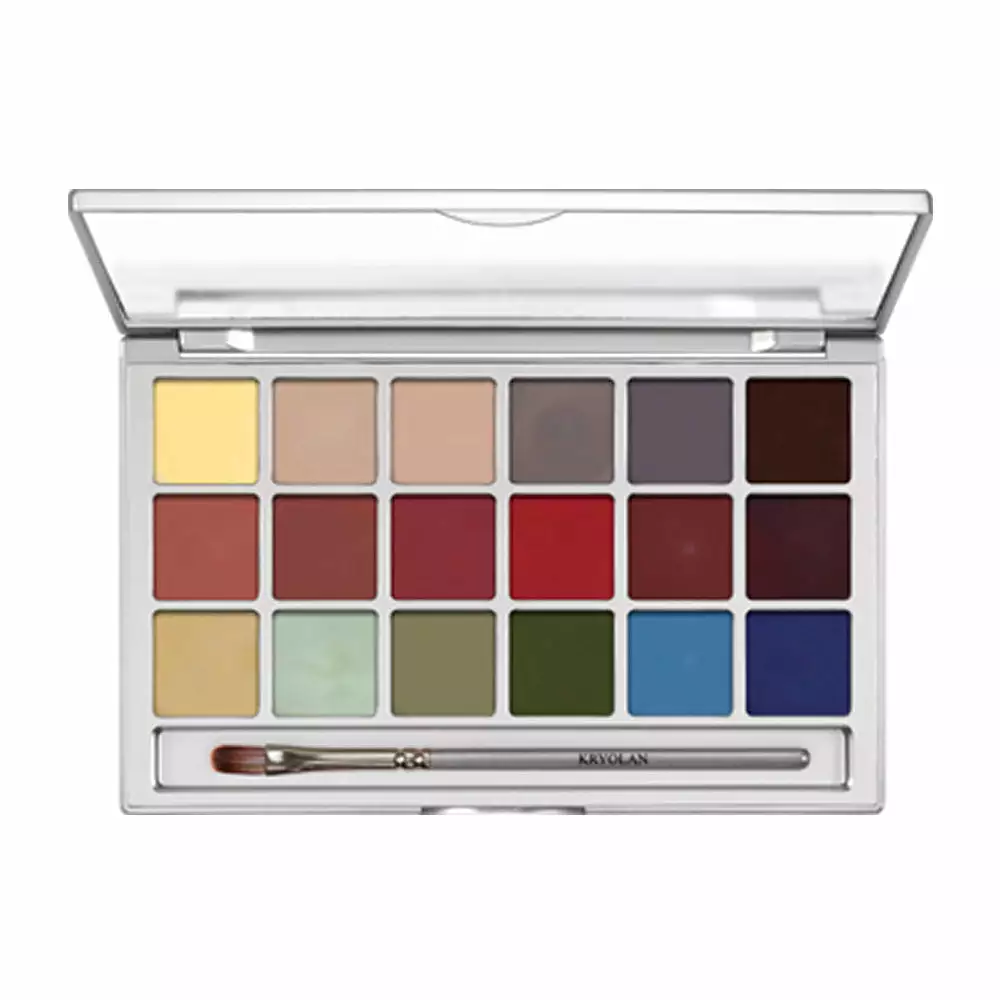 Kryolan Colouring Vision 18 Palette - Effects