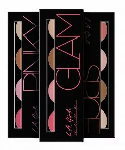 L.A. Girl Beauty Brick Blush Palettes - Blush, Bronze & Highlight