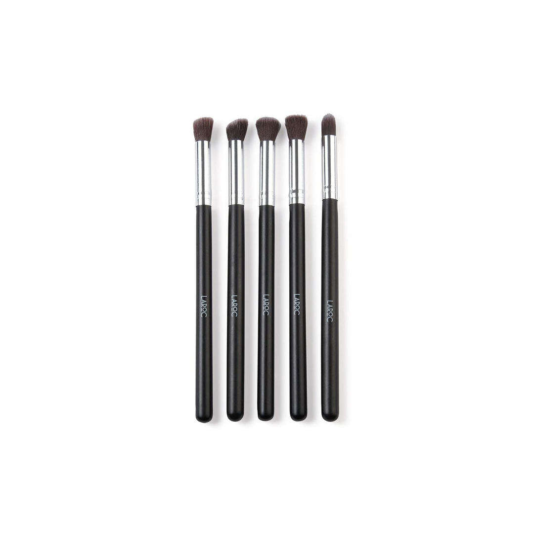 LaRoc 10 Piece Kabuki Makeup Brush Set