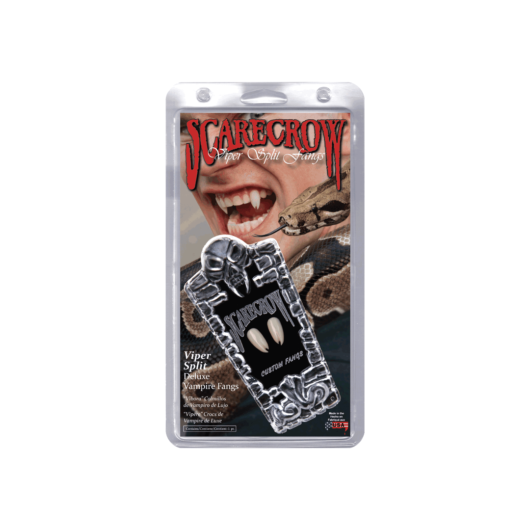 Teeth & Fangs Scarecrow Custom Viper Split Deluxe Vampire Fangs