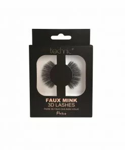 False Eyelashes Technic Faux Mink 3D False Lashes - Paris