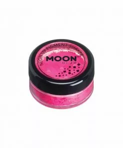 Moon Creations Moon Glow Intense Neon UV Pigment - Pink Loose Pigments