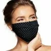Pebbles Of Leeds Pebbles Handmade Pleated Cotton Face Mask - Polka Dot