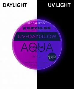 Kryolan AQUACOLOR UV-Dayglow - Water Based Face & Body Paint