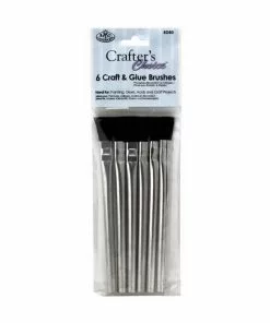 Body Art Brush Sets Royal & Langnickel Craft & Glue 6 Piece Brush Set