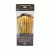 Body Art Brush Sets Royal & Langnickel Brown Taklon 12 Piece Brush Set