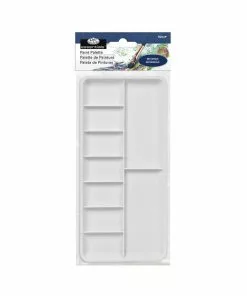 Royal & Langnickel Small 9-Well Rectangle Mixing Palette