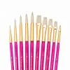 Royal & Langnickel White Bristle 10 Pack Brush Set Body Art Brush Sets