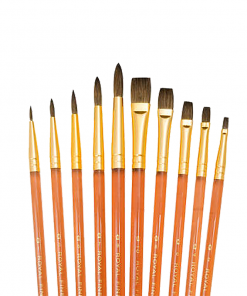 Royal & Langnickel Sable 10 Piece Brush Set Body Art Brush Sets