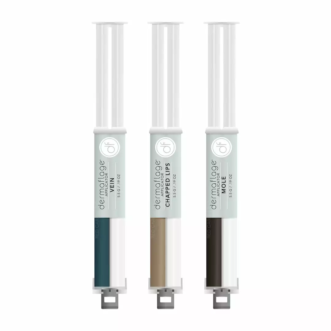 Dermaflage FastFX Silicone Natural Skin Effects Tones Trio-Kit