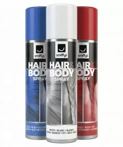 Smiffy's Hair Colourants & Sprays Smiffys Make-up FX Hair & Body Colour Spray