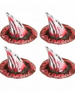 Smiffy's Prosthetics Make-up FX Large Protruding Horns - 4 Prosthetic Spikes