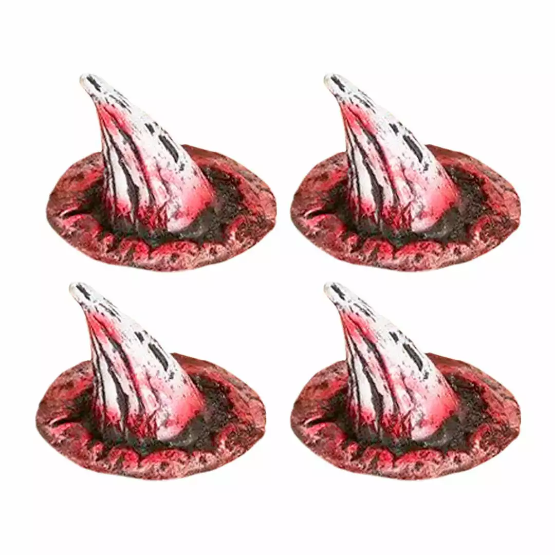 Smiffy's Prosthetics Make-up FX Large Protruding Horns - 4 Prosthetic Spikes