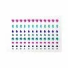 Smiffy's Make-up FX 100 Self-adhesive Face Gems - Unicorn Pastels Glitter