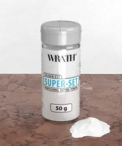 WRATH Super-Set Powder - Professional Setting Powder - Colourless Setting Powders