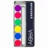 Kryolan AQUACOLOR UV-Dayglow 6 Palette - Face & Body Paint - Basic